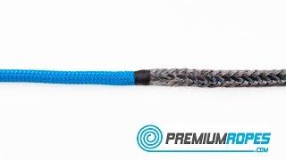 9.4 Joining a single braid Dyneema rope with double braid polyester