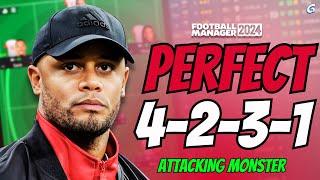 You MUST TRY This PERFECT FM24 4-2-3-1 Tactic | FM24 Tactics