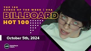 Billboard Hot 100 Top Singles This Week (October 5th, 2024)