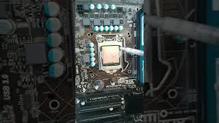 How to Apply Thermal Paste To Intel Processor & Fix CPU Fan | प्रोसेसर पर थर्मल पेस्ट कैसे लगाए।