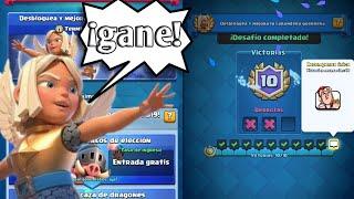 Ganando el evento de la curandera guerrera de Clash royale