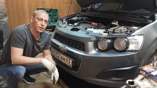 Замена радиатора Chevrolet Aveo (Шевроле Авео) Т300 АКПП