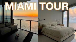 OCEAN VIEW MIAMI APARTMENT TOUR!! Cass DiMicco