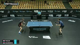 Eric Thillen vs Luka Mladenovic | WTT Contender Novo Mesto 2021 | MS | Qual