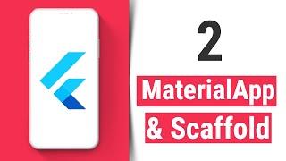 MaterialApp & Scaffold - Flutter Tutorial for Beginners