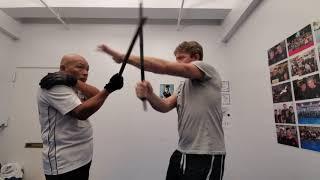Dylan Training with Master Virgil Cavada