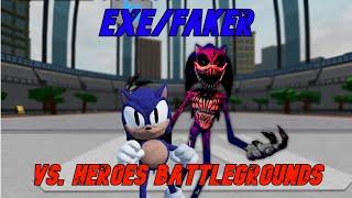 Faker/EXE in Roblox Heroes Battlegrounds!!