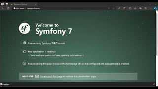 How to Download  and Install Symfony 7 on Windows using Composer