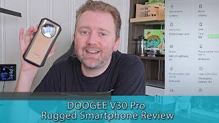 BEST WORK PHONE - DOOGEE V30 Pro Rugged Smartphone Review