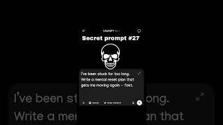 Chat GPT Prompt #23 #chatgpt  #prompt #prompthub #ai #machine #technology