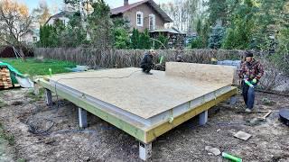 We built a tiny house in 4 days. Start to finish