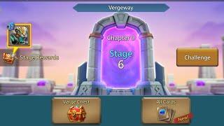 Lords mobile  Chapter 9 stage 6 vergeway How to win vergeway chapter 9 stage 6 in Lords mobile