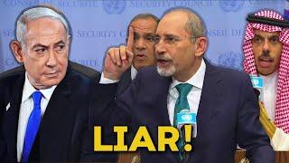 Arab League Fearlessly Slams Netanyahû, Exp0ses His Lies.