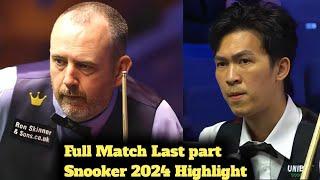 Thepchaiya Un-Nooh Vs Mark Williams Snooker 2024 last part highlight