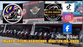 YTCM | M JAYA MOTOR SDN BHD | Ride Sekinchan Attack 29/6/2024 #yamahatracer9gt  #subcribe #like