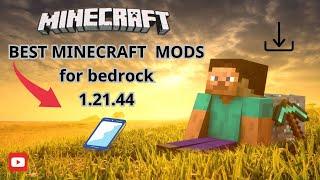 Best Minecraft Mods for bedrock 1.21.44