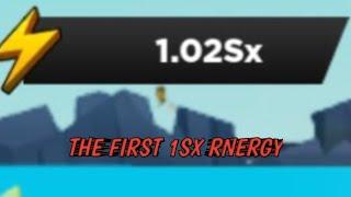 THE FIRST 1SX ENERGY IN ROBLOX STRONGMAN SIMULATOR!!!