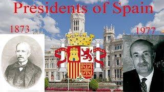 Presidents of Spain