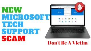 New Microsoft Tech Support Scam