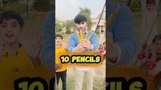 How Many Pencils can Carry My Weight??? #shorts #short #experiment