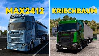 SCANIA NextGen I6 Sound - Max2712 vs Kriechbaum - ETS2 Comparison