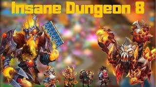 How Phantom King got me through Insane Dungeon 8 | Castle Clash