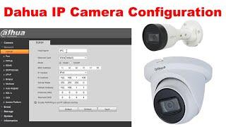 How To Configure DAHUA IP Camera On PC/Laptop