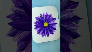 OneStroke Flower painting #lucky’sart #painting #drawing #trending