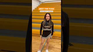 Say to our Varsity Cheerleaders #basketball #highschoolbasketball #cheerleader #explore #cheer