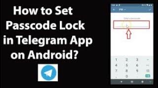 How To Set Passcode Lock In Telegram App On Android  // কীভাবে টেলিগ্ৰাম লক করবেন আপনার মোবাইল থেকে