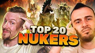 Top 20 Hyrdra Clan Boss Nukers AFTER Changes (Ranked 20 to 1)