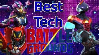 Top 10 Best Tech Champions For Battlegrounds! | Marvel Contest Of Champions