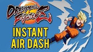 Dragon Ball FighterZ Quick Tip - How to Instant Air Dash