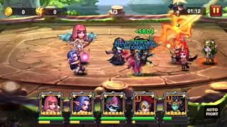 Heroes Charge Clearing Valkyrie Showdown 7&8