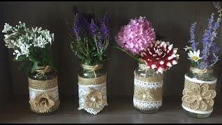 Burlap/Jute Flower Tutorial I DIY