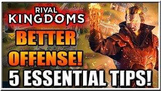 Rival Kingdoms Gameplay - 5 Essential Tips for a Better Offensive Raids!