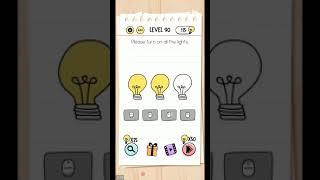 BRAIN TEST TRICKY PUZZLE LEVEL 90 SOLVED