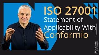 Automating ISO 27001 Statement of Applicability with Conformio