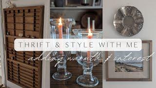 Thrift & Style with Me / Organic Modern Transitional Style Home Decor