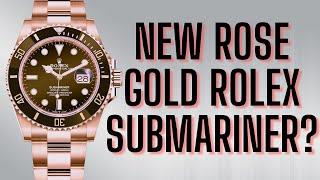 New Precious Metal Rolex Submariner for 2021!? (Rose Gold and Platinum)
