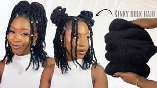 Save money doing your own MINI TWISTS | Easy method + styling ft hotbraids