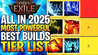 Path of Exile 2 Builds Tier List 2025 | WHAT ARE THE META BUILDS IN 2025? (POE 2 TIER LIST)