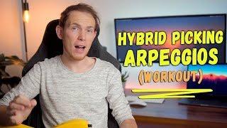 HYBRID PICKING Arpeggio Workout & Exercises