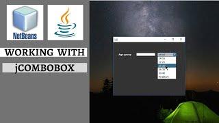 Working with comboBox in netbeans IDE