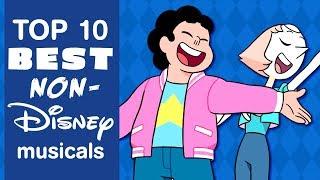 TOP 10 NON-DISNEY MUSICALS | ToonGrin 10s