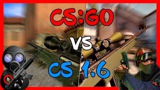 Weapons Comparison CS:GO vs CS 1.6