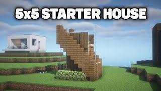 Minecraft: How to Build a Spruce Starter House