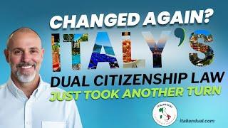 Italian Citizenship Rules Changed Again? Your Updated Eligibility Guide