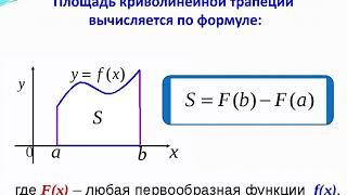 Кожахметова А.Т. Математика. Криволинейная трапеция и ее площадь