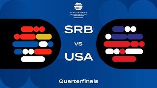 SRB vs USA | Quarterfinals | Day 6 | World Aquatics Men's U20 Water Polo Championships 2025